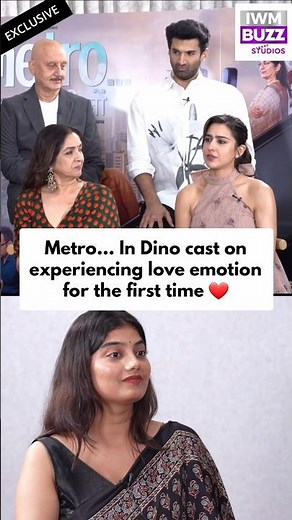 The cast of Metro… In Dino opens up about experiencing the emotion of love for the first time
