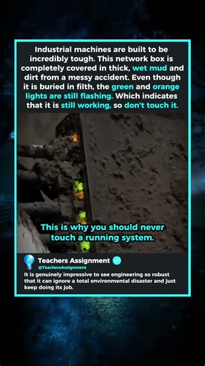 This is why you should never touch a running system