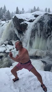 My kind of winter wonderland ❄️ | The Iceman (Wim Hof)