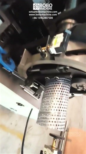 Full Automatic Spiral Pipe Filter Core Making Machine