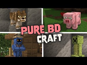 Pure Bd Craft Texture Pack for Minecraft 1.19 | Java & Bedrock