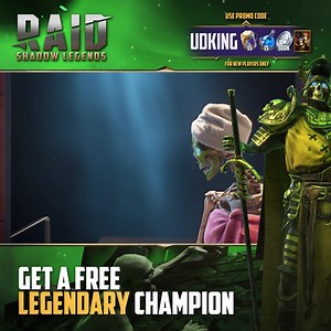 85K views | Missed the first giveaway? Ultimate Deathknight is available for free for a limited time only - Use the code to claim him! | Raid: Shadow Legends | Facebook