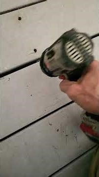 How to remove rusty deck screws.