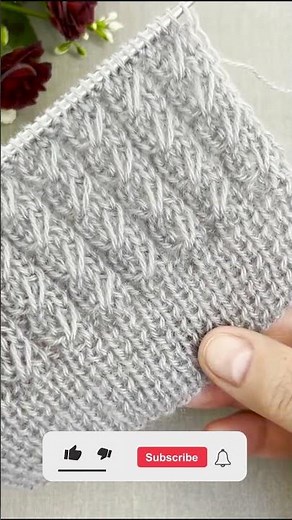 Lernen Sie diesen einfachen Strickstich in Minuten!
