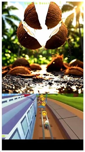 Parachute Coconut Oil — Like You’ve Never Imagined 🌴 #blenderanimation