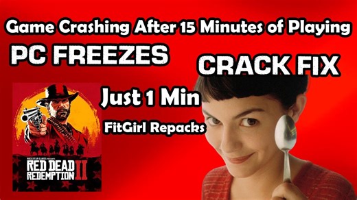 Game Crashing After 15 Minutes of Playing | FitGirl Repacks RDR2 Crashing Fix in 1 Minute https://modsfire.com/fXzWI44M0UBbqng | Miraz Playz
