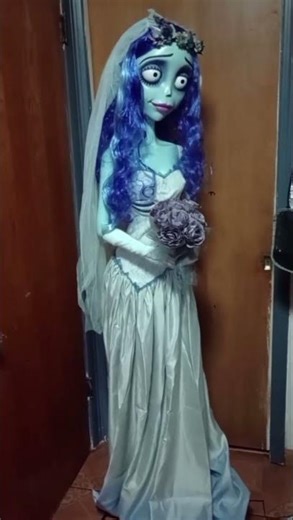 Spirit Halloween Corpse Bride Emily Animatronic.
