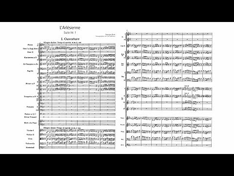 Bizet: L'Arlésienne Suite No. 1 and No. 2 (with Score)