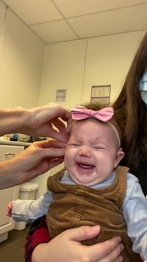 Baby hearing for the first time (getting HEARING AIDS)