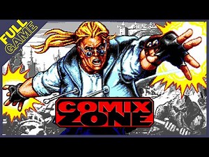 Comix Zone Longplay (Mega Drive) | Full Game Walkthrough