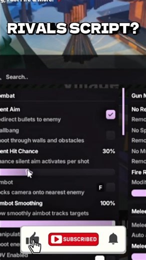 🎯 Rivals Script [NO KEY] — Silent Aim, Ranked Safe, Antiban, Aimbot, WallBang, Fast Fire & More!