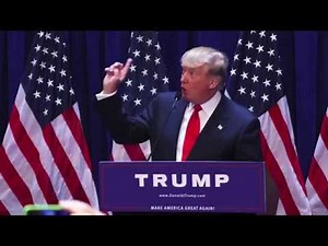 Donald Trump burping live!