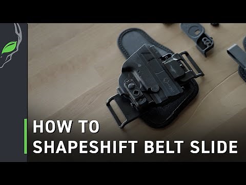 How to Wear the ShapeShift Belt Slide OWB Holster