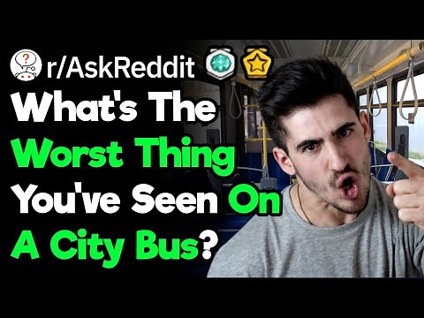 Whats the Most Fricked up Thing You've Seen on Public Trasportation?