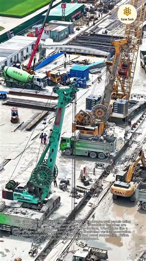 Most Satisfying Deep Foundation Excavation with Bauer GB 80 S