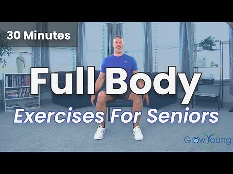 Beginner Exercises For Senior and Older Adults - 30 Minute Step By Step Instruction