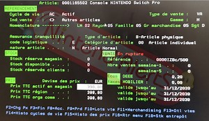 La Nintendo Switch Pro listée chez Boulanger