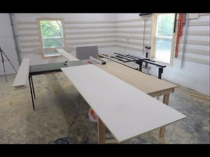 Unboxing and assembly of a sawstop cabinet saw