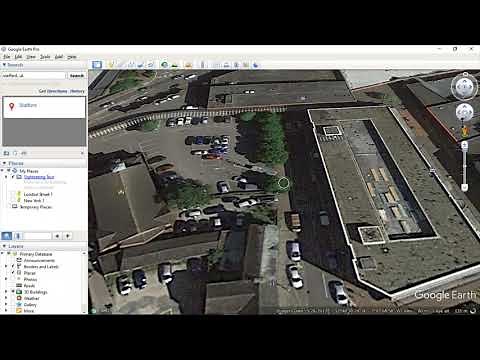 How do I use Pins on Google Earth?