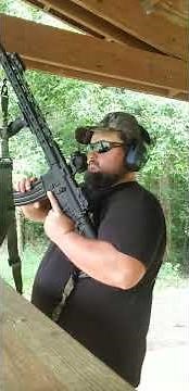 Shooting the Diamondback DB15 5.56x45mm nato with AT3 Tactical Red Dot Sight Shorter Version