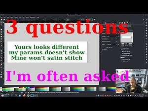 Inkstitch - 3 questions I'm asked most often