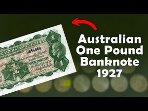 Australian One Pound Banknote 1927