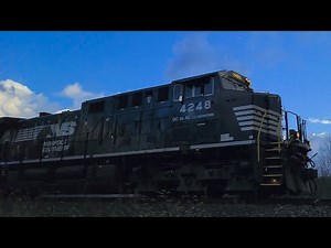 Railfanning When a Solo Locomotive Pulls on Past