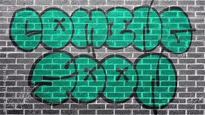 4k loop animation coming soon graffiti outro intro