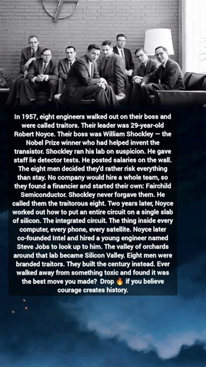 The “Traitorous Eight” Who Built Silicon Valley | Robert Noyce’s Incredible Story