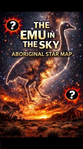 Ancient Aboriginal Astronomy: The Emu in the Sky Predicts Egg Season #shorts #indigenous #nature