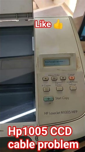 hp1005 printer scanner error 20 printer CCD scaner problem #hp #supriya Infotech #reparing #