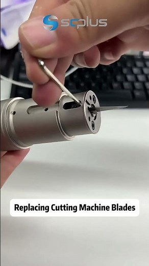 Replacing Cutting Machine Blades