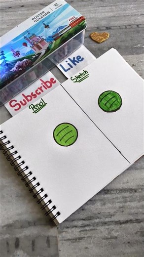 #which colour is best 🤔⁉️ pencil 🆚 sketch #art#