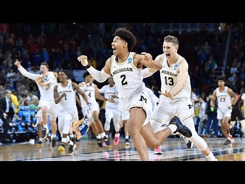 Michigan's Jordan Poole hits game-winning shot at buzzer to beat Houston in 2018 NCAA tournament