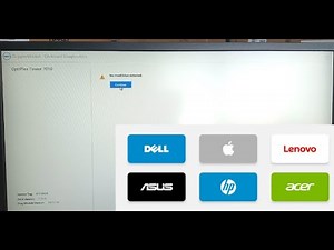 How To Fix Dell HDD Hard Drive / Not Detected / HDD Not Found / HDD Not Installed