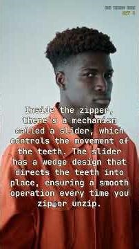 How Your Zipper Actually Works #zipper #Shorts