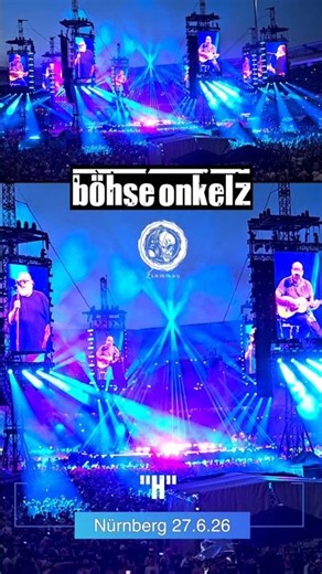 Böhse Onkelz "H" Nürnberg 27.6.26 #concert #music #onkelz #böhseonkelz