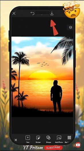 How to Create a Sunrise Effect in Picsart (Step by Step)
