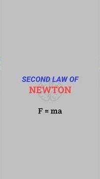 👉 Newton’s Second Law Explained in some Seconds! (F = ma & Momentum Made Easy)