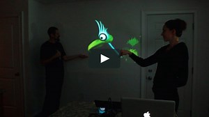 Interactive Puppet Prototype with Xbox Kinect