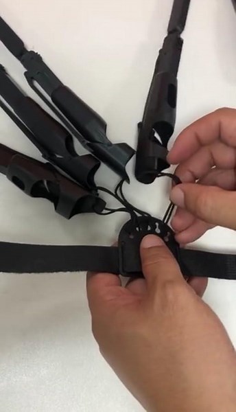 Articulated finger installation video