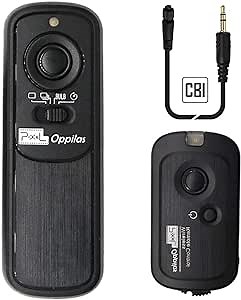 Pixel RW-221 CB1 Wireless Shutter Release Cable Remote Control Compatible for Olympus Digital Cameras Replaces Olympus RM-CB1
