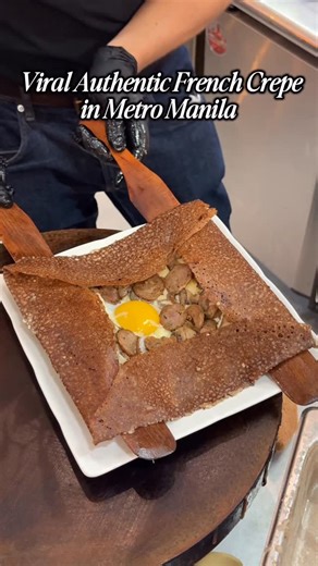Saan Tayo Punta on Instagram: "Viral Authentic French Crepe in Metro Manila! 🇫🇷 📍 @crepeglazik ☕️ #crepe #frenchcrepes #crepelovers #wheninbgc #shangrilamall"