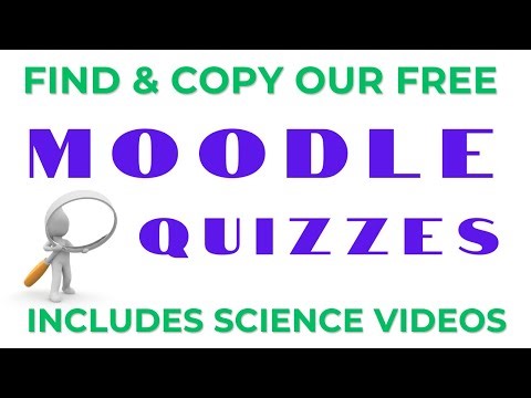 How to Find, Copy and Edit our free tests on Moodle.