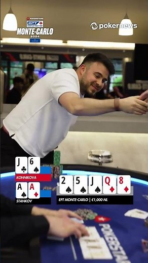 THE WINNING HAND! 🏆 Maria Konnikova vs Ivan Stankov! | #PokerNews #eptmontecarlo