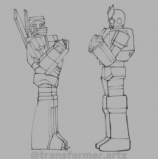 Ratchet and Wheeljack Fan Art | Transformers G1 | Transformers Fan Art