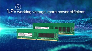 Transcend 16GB DDR4 RAM, 3200MHz (or 2666MHz or 2400MHz) Desktop Memory UDIMM, Compatible with Intel & AMD Ryzen PC Memory Module, PC4-25600, 2Rx8 1Gx8 CL22 1.2V 288 Pin Unbuffered Desktop Memory