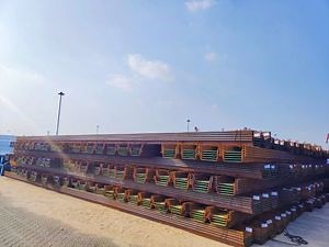 [Hot Item] PU18 Sheet Pile PU32 Pz22 Metal Retaining Walls Steel Sheet Pile