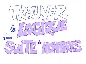 Suites logiques - classe de Première