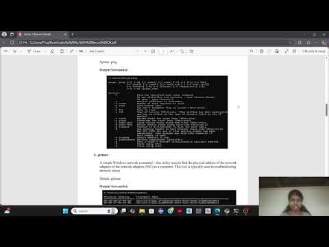 EX NO: 1 Basic Commands for Troubleshooting a Network